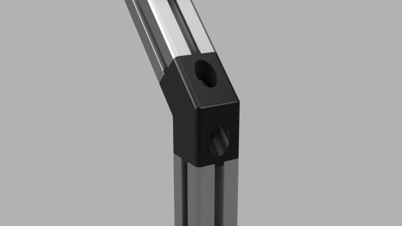 45° mount 40mm Alu-Profile