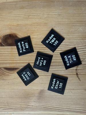 Mamiya 645 Film Infoplate