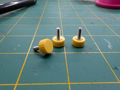 M3 Hex Bolt Knurled Caps