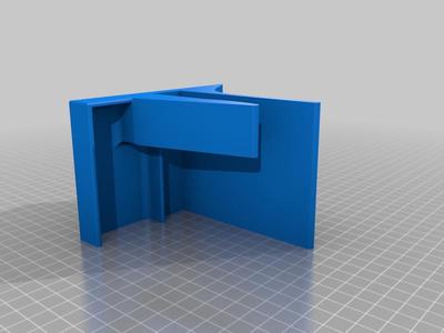 Deskspace saving laptop stand split