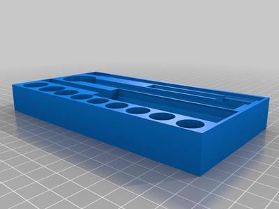 Replacement insert for stanley 1/4 inch metal socket box