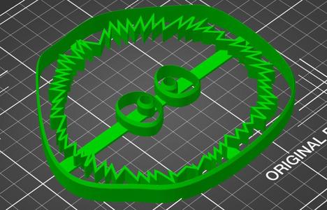 Soot Sprite Cookie Cutter