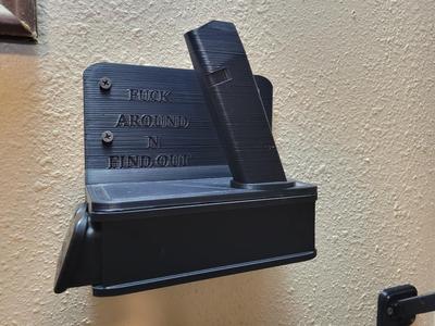 Glock 17/19 Wall mount