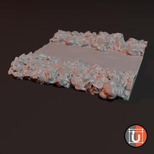 28mm River Terrain
