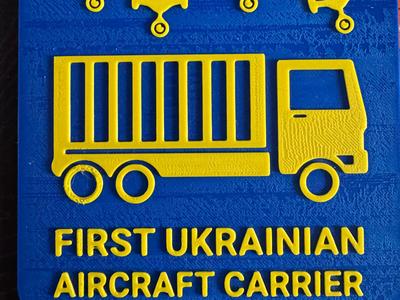 First Ukrainian Airaft Carrier without AMS