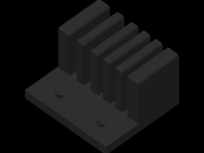 Wall Mounted Belt Hanger (Half size)