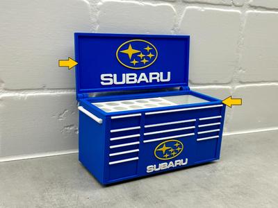 Lid – Subaru Inspired Toolbox Desk Pen Holder