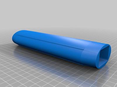 Aerodynamic section for square Thule bars