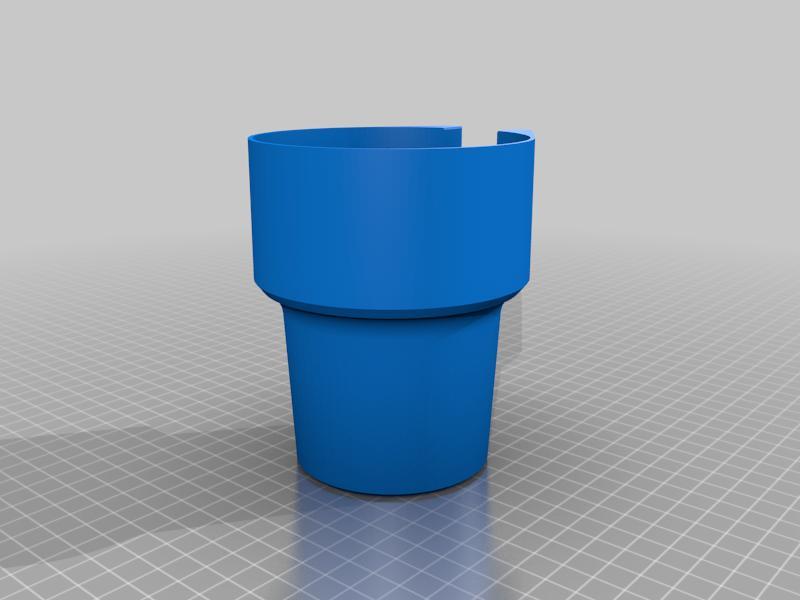 Car Mug Adapter / Large Cup Holder (Compact Car)