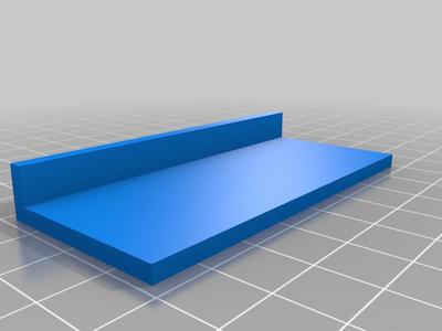 Shelf for hot Wheels L shaped