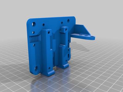 D-bot Voron Afterburner mount with BLTouch
