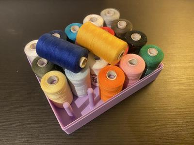 Sewing Thread Box for 20 large threads (500m)