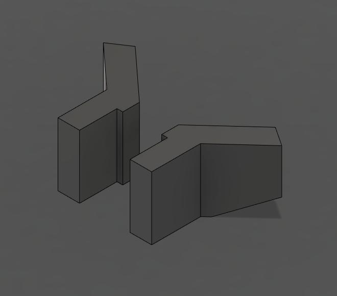 Ersatz Kappen Schubladenleiste