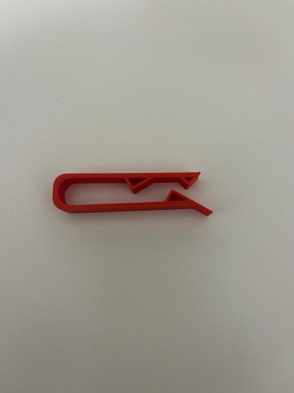 Trash bag clip. Molletta