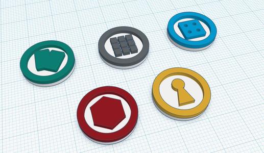 Shelfie Showdown Tokens