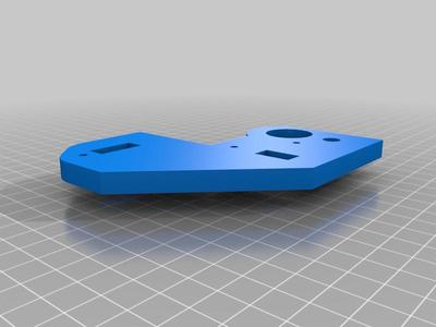 Anet A8 Z Screw bearing top mount plate updated support