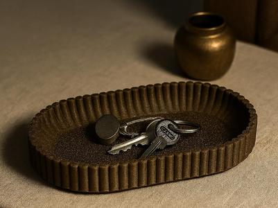 Shell Tray / tray for keys and coins