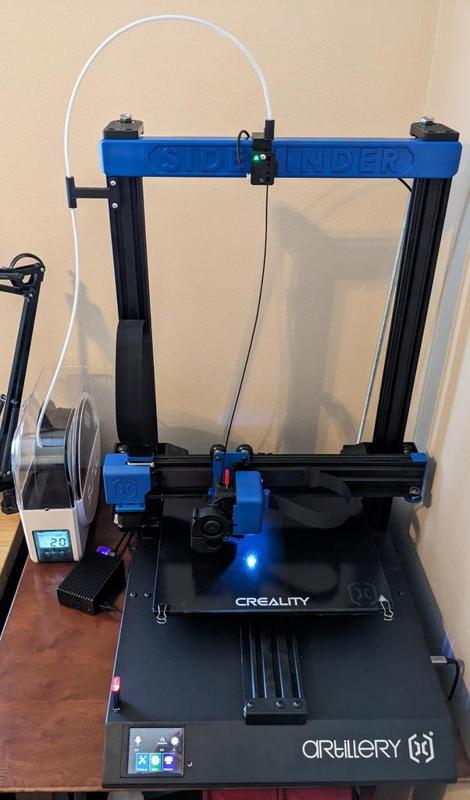 Artillery Sidewider X2 Side Spool Filament Guides