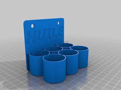 support pour huile essentielle