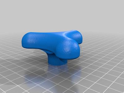 12mm hex Wing nut Knob