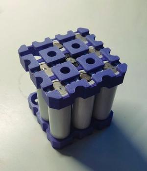 18650 Holder 3s 9c 12v