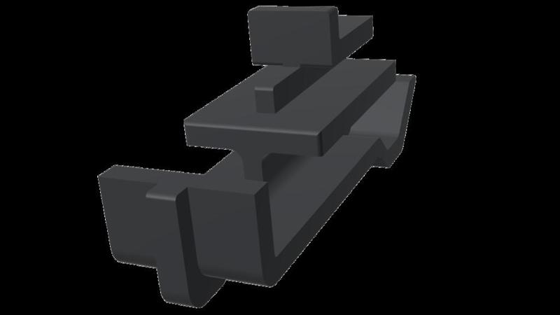 Bmw E30 - trunk side cover latch striker (OEM: 51 47 1 947 370)