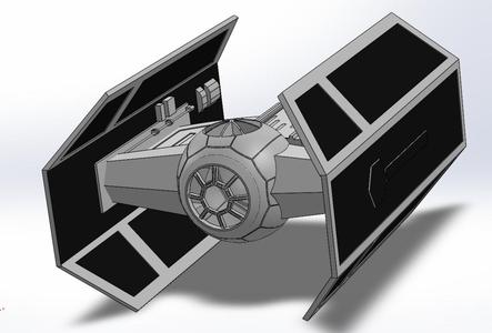 DARTH VADER’S TIE FIGHTER 3D MODELLİNG