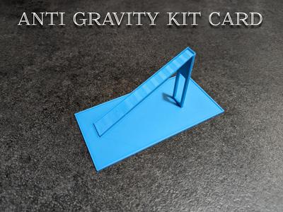 Anti Gravity Kit Card