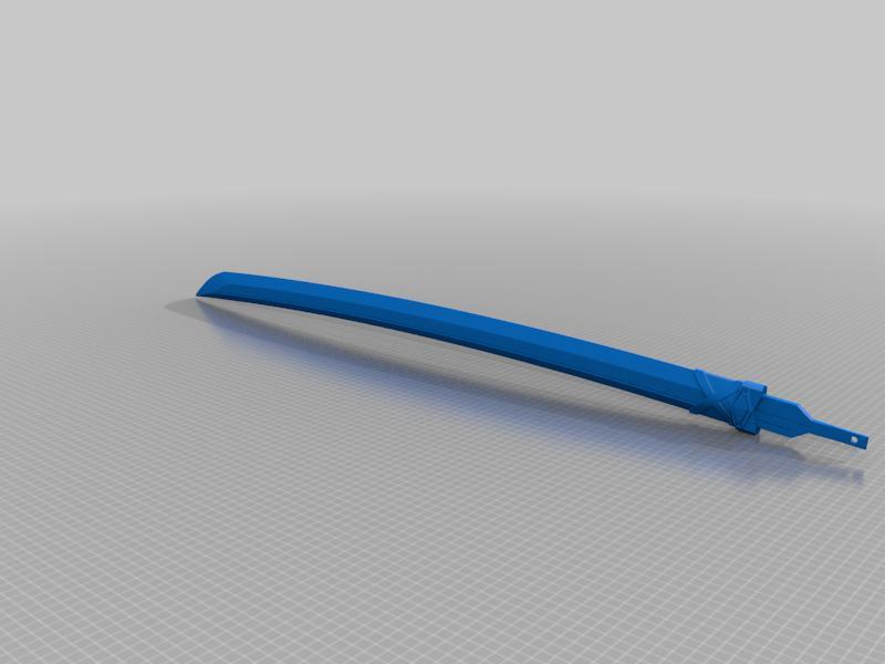 Gerbera Straight's katana blade