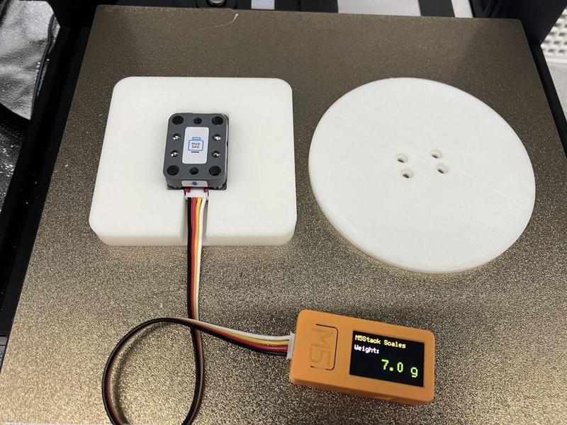 Digital Kitchen Scale for M5Stack Mini Scales Unit (HX711)