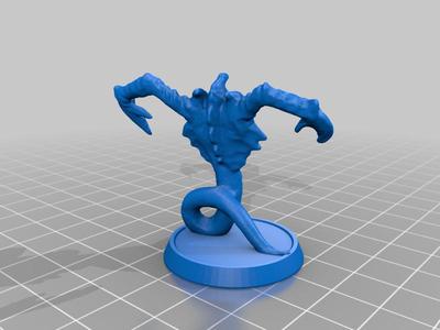 Heroscape - Armoc_Vipers on base