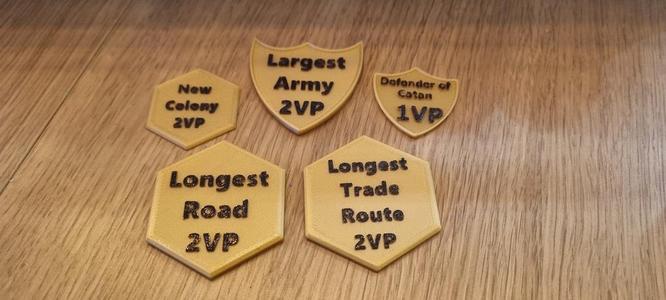 Catan Longest trade route VP token