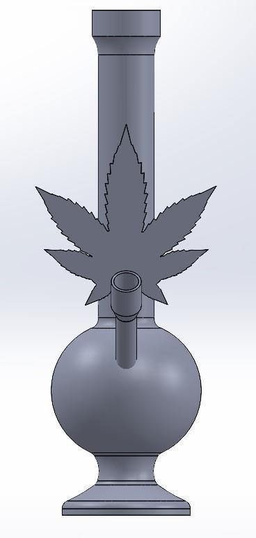 Weed Leaf Bong