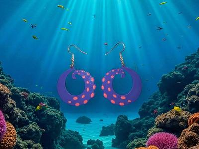 Tentacle earrings