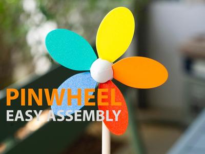 Pinwheel - easy assembly