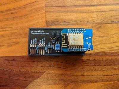 Smart pc-switch mounting bracket
