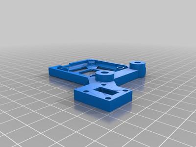 Tronxy X5SA Pro, BTT EBB42 Bracket With 20mm X-Stop Switch
