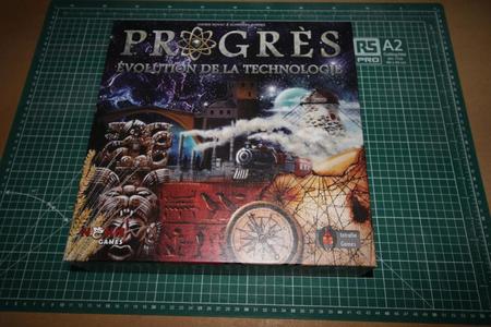 Progress - Evolution of technology - Insert game box