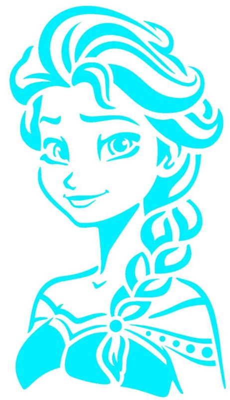 Elsa stencil 11