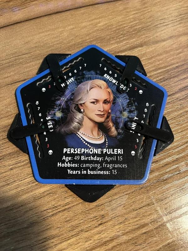 Betrayal at House on the Hill 3rd Edition Character Card Frame