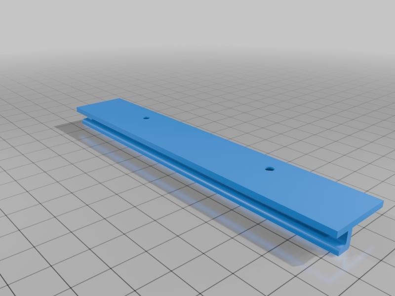 Rail pour bac à bec