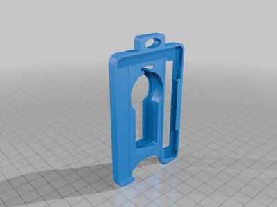 Badge holder with barcode window