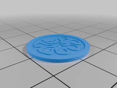 Hydra golf ball marker