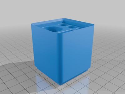 Gridfinity Deburring Tool Holder