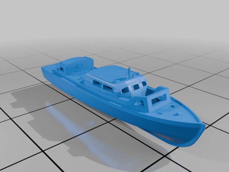 Royal Navy 35ft Motor Boat