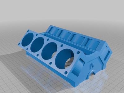 V8 ENGINE OPEN CENTER 