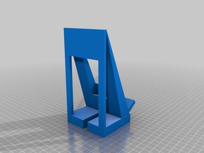 Cell phone stand for thicker cases