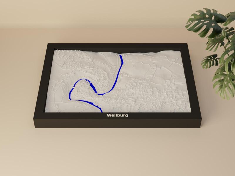 Weilburg, Germany - 3D Miniature