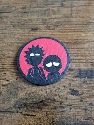 Rick and Morty Fridge Magnet