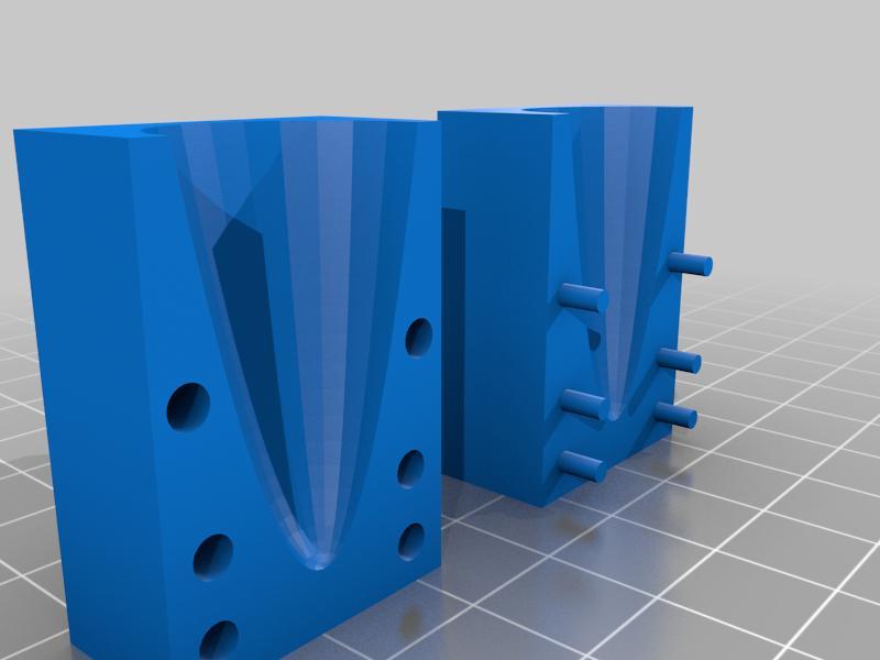 Round Top Cone Incense Mold